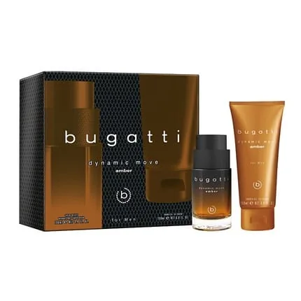 Bugatti Dynamic Move Amber Eau De Toilette 100 Ml And Shower Gel 200 Ml
