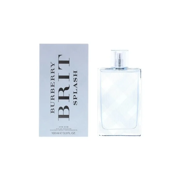 Burberry Brit Splash Eau De Toilette 100ml Men Spray
