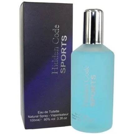 HiddenCode Sports Men's Fragrance Eau De Toilette Spray 100ml