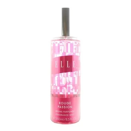 Elle Rouge Passion Fragrance Mist 250ml For Women