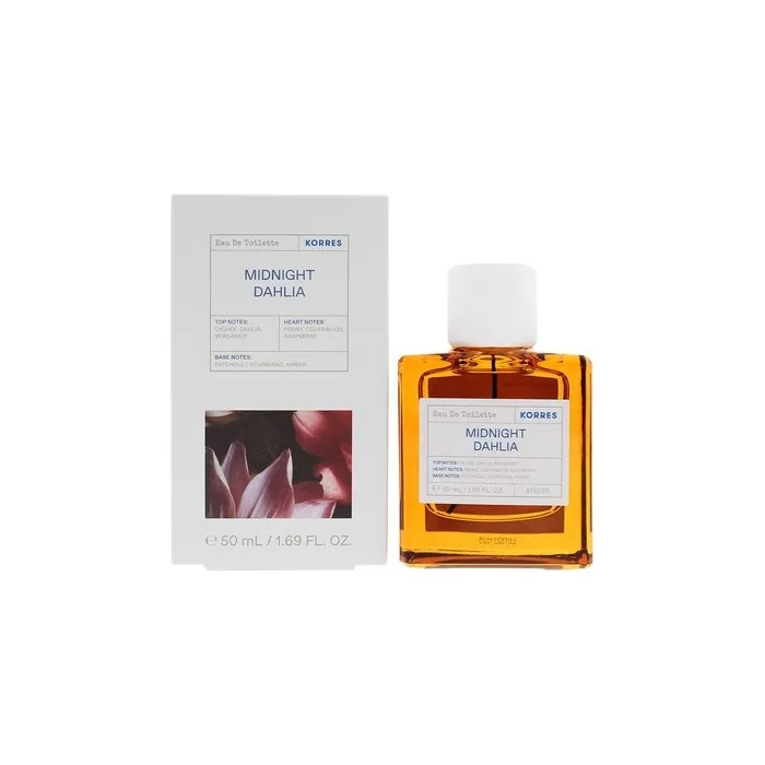 Korres Midnight Dahlia Eau De Toilette 50ml Women Spray