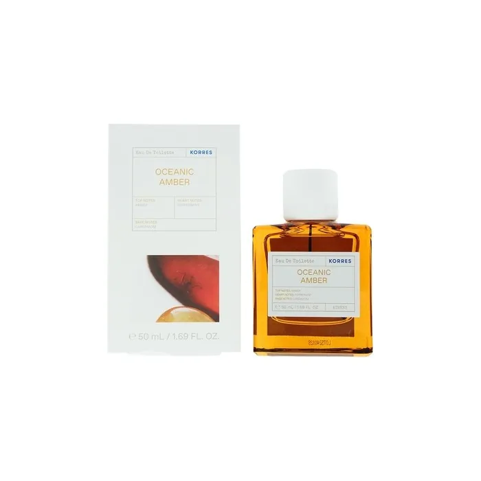 Korres Oceanic Amber Eau De Toilette 50ml Men Spray