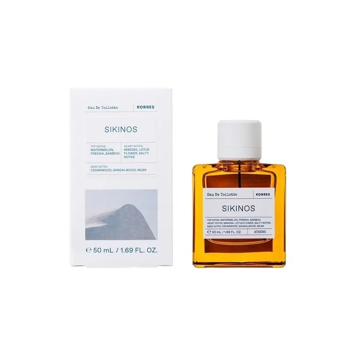 Korres Sikinos Eau De Toilette 50ml - Vegan