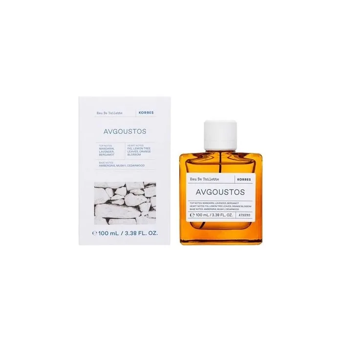 Korres Avgoustos Eau De Toilette Unisex Fragrance 100ml