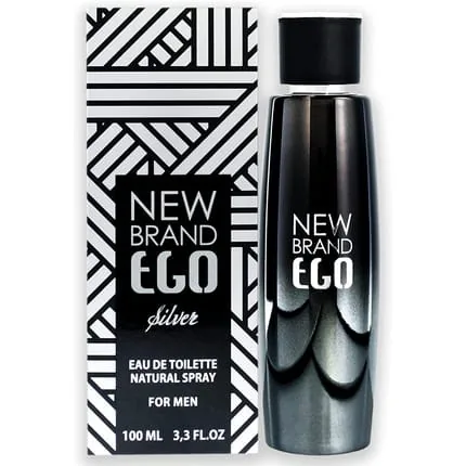 New Brand Ego Silver For Mind Edt 100 Ml