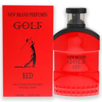 New Brand Golf Red EDT Spray for Men 3.3 oz