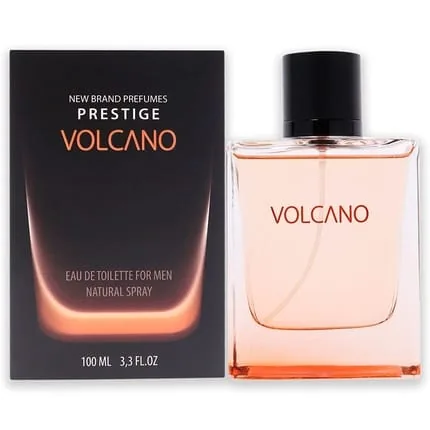 New Brand Perfumes Volcano EDT Spray for Men 3.3 oz