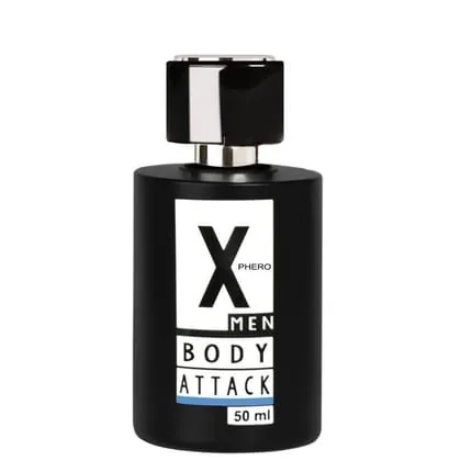 Body Attack Blue Perfume With Pheromones For Men 50ml