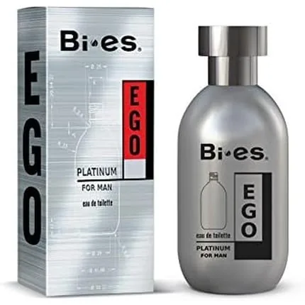 Ego Platinum By Bies Men Edt 100ml Fragrance Made In Eu