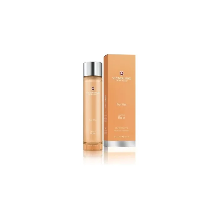 Victorinox Swiss Army For Her Apricot Rose Eau de Toilette Women Perfume with Rose and Apricot Fruity and Floral Vegan 100ml