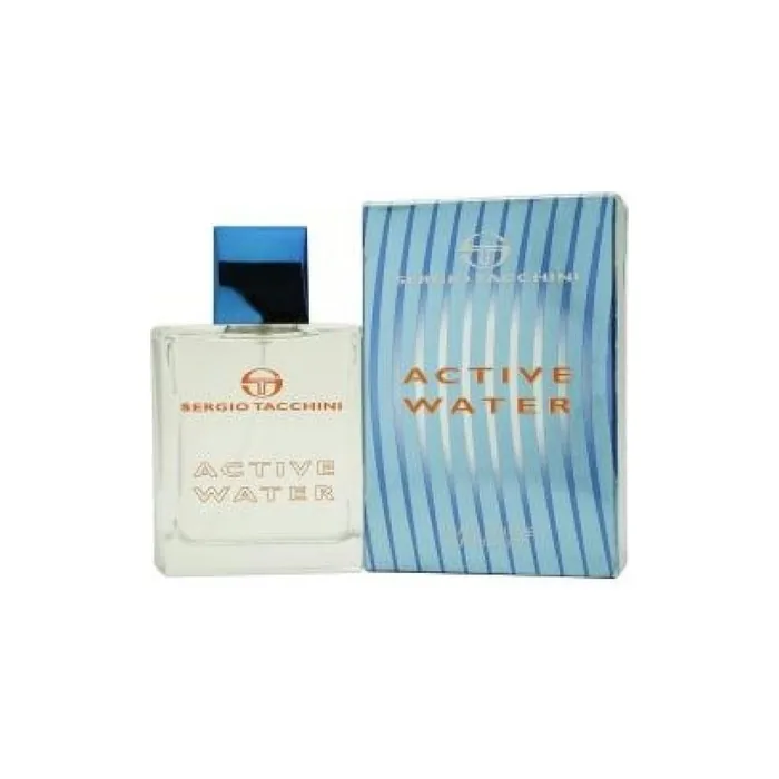 Active Water By Sergio Tacchini For Men Eau De Toilette Spray 34 Oz