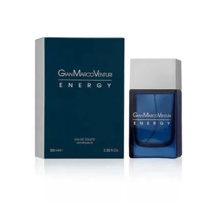 Gian Marco Venturi Energy Eau de Toilette for Men 100ml Spicy and Citrusy