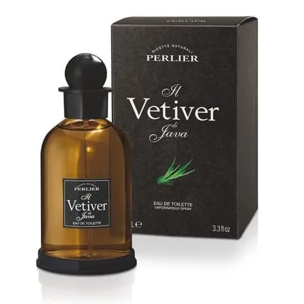 Perlier Vetiver di Java Eau de Toilette 100ml - Fresh and Earthy Fragrance