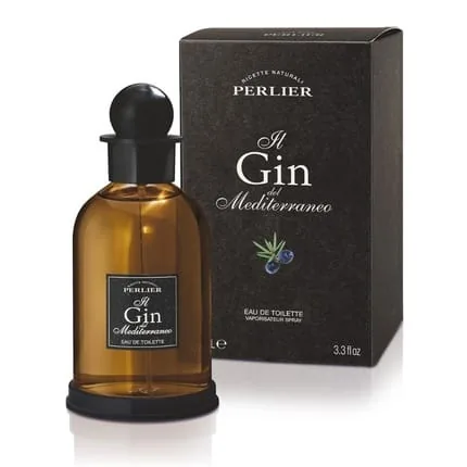 Perlier Gin del Mediterraneo Eau de Toilette 100ml - Fresh Aromatic Fragrance