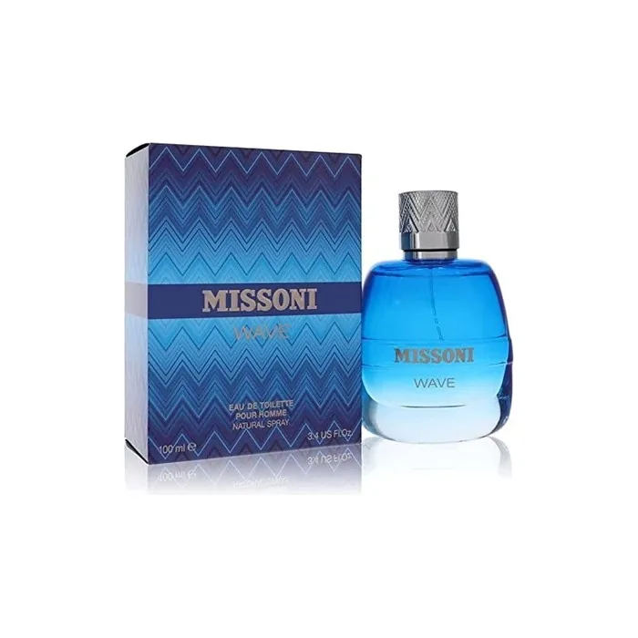 Missoni Wave Men EDT Spray 3.4 Fl Oz