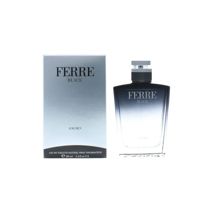 Gianfranco Ferre Ferre Black Eau De Toilette 100ml For Men