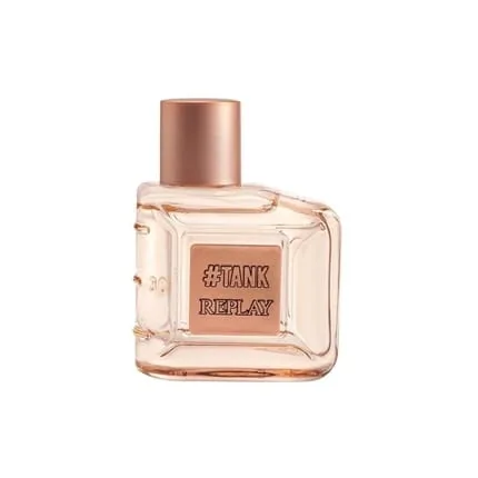 Replay #TANK for Her Eau de Toilette for Women Perfume with Cheerful and Sensual Character Floral Fruity Gourmand Scent 30ml