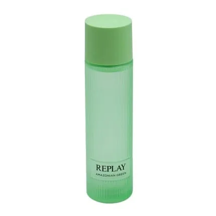 Replay Earth Made Amazonian Green Eau De Toilette For Body Unisex Vegan Scent With Cool And Enveloping Character Amber Woody Musky 200ml