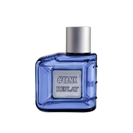 Replay #TANK Plate for Man Eau de Toilette Youthful Fresh Woody Fragrance 30ml