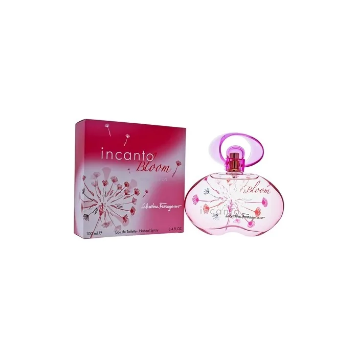 Salvatore Ferragamo Incanto Bloom Eau De Toilette Spray for Women 3.4 Ounce