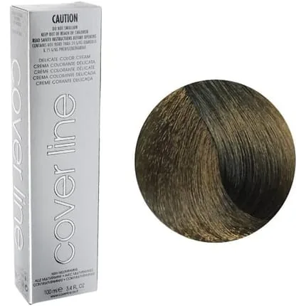 Cover Line 8/2 Black Hair Color 100ml