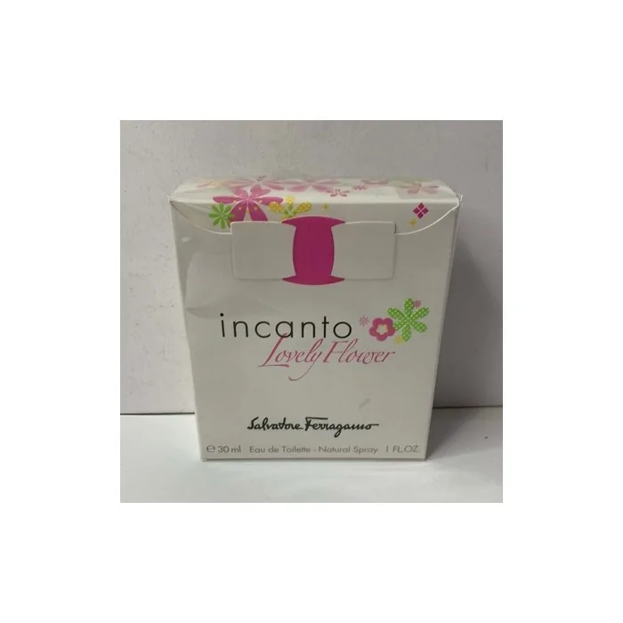 Salvatore Ferragamo Incanto Lovely Flower Eau de Toilette Perfume 30ml Sealed