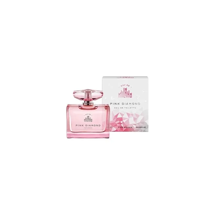 Eau De Milano Pink Diamond Eau De Toilette For Women 100 Ml Spray