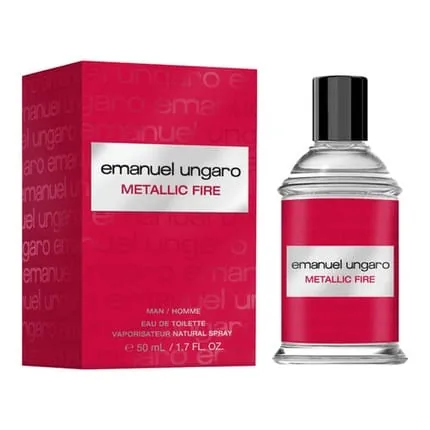 Emanuel Ungaro Metallic Fire Men Eau De Toilette Spray 50ml