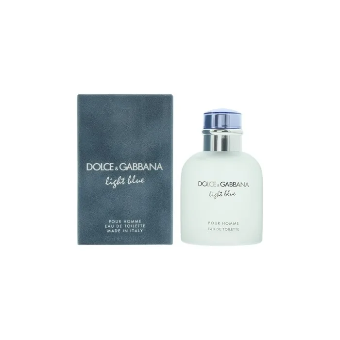 Dolce & Gabbana Light Blue Pour Homme Eau De Toilette 75ml Men Spray