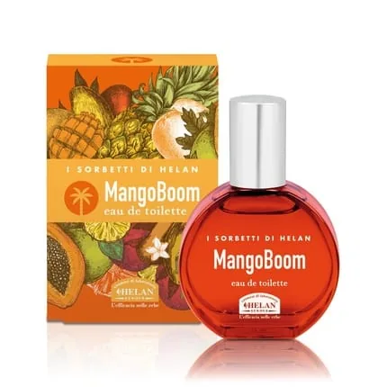 Helan MangoBoom Perfume for Women and Men Aromatic with Exotic Fruits Sensual Scents with Lily of the Valley and Jasmine Vanilla 30ml