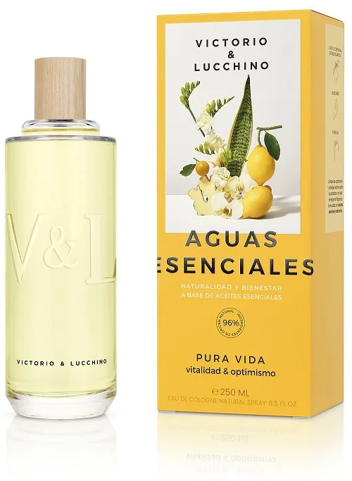 Victorio & Lucchino Aguas Esenciales V Y L Pura Vida Eau De Toilette Spray 250ml