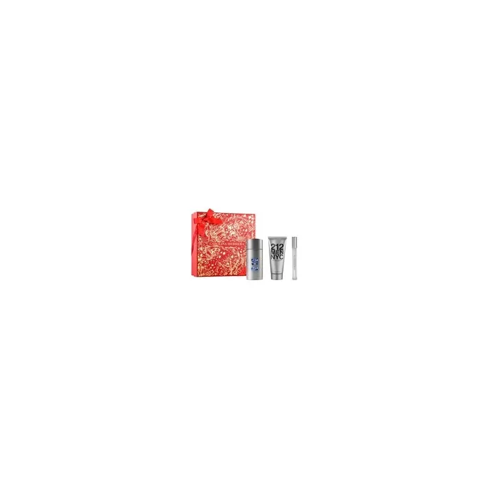Carolina Herrera Ch 212 Men Eau De Toilette Spray 100 Ml Set