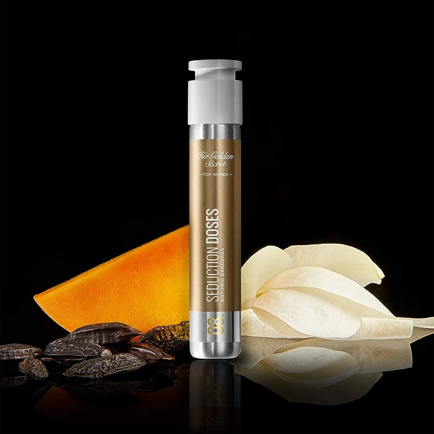 Antonio Banderas Seduction Doses Her Golden Secret Eau de Toilette 30ml Travel Spray
