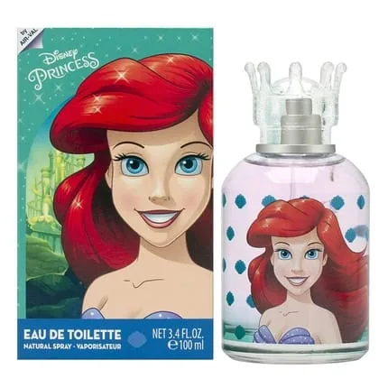 Disney Princess Ariel Eau De Toilette Spray for Girls 3.4 Ounce