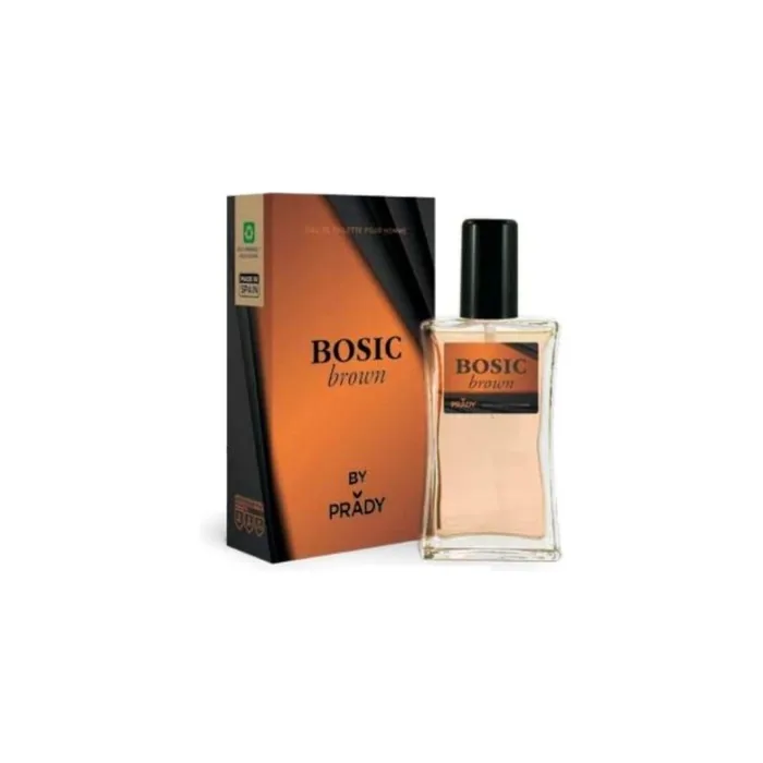 Prady Eau De Toilette Bosic Brown Man 100ml - Elegant Men's Fragrance