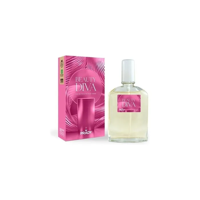 Prady Eau De Toilette Beauty Diva Femme 100ml - Elegant Fragrance