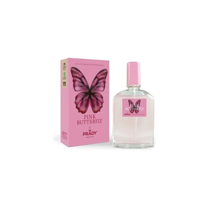 Prady Pink Butterfly Eau de Toilette for Women