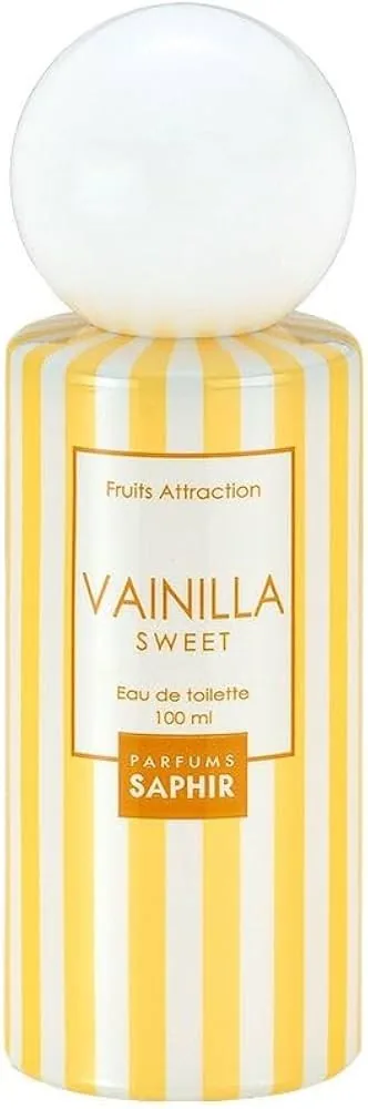 Saphir Fruit Attraction Vanilla Sweet Eau De Toilette Spray 100ml