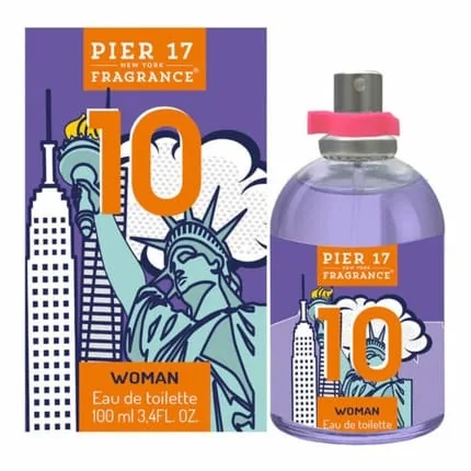 Pier 17 New York Women's Perfume EDT 100ml - Pack of 10