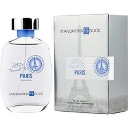Mandarina Duck Lets Travel To Paris For Men Eau De Toilette