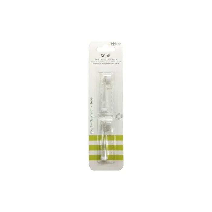 Bbluv Sonik Replacement Toothbrush for 0-18 Months