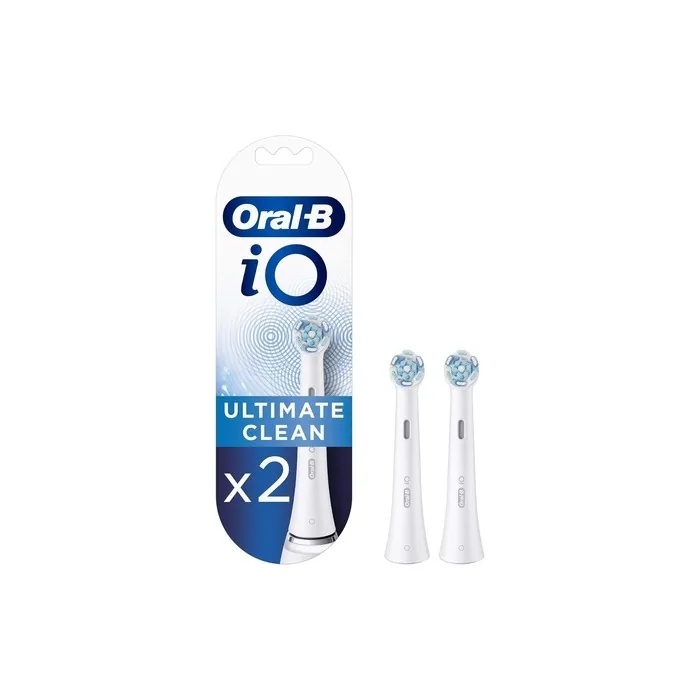 Oral-B IO Ultimate Clean White Brush Head - Pack of 2