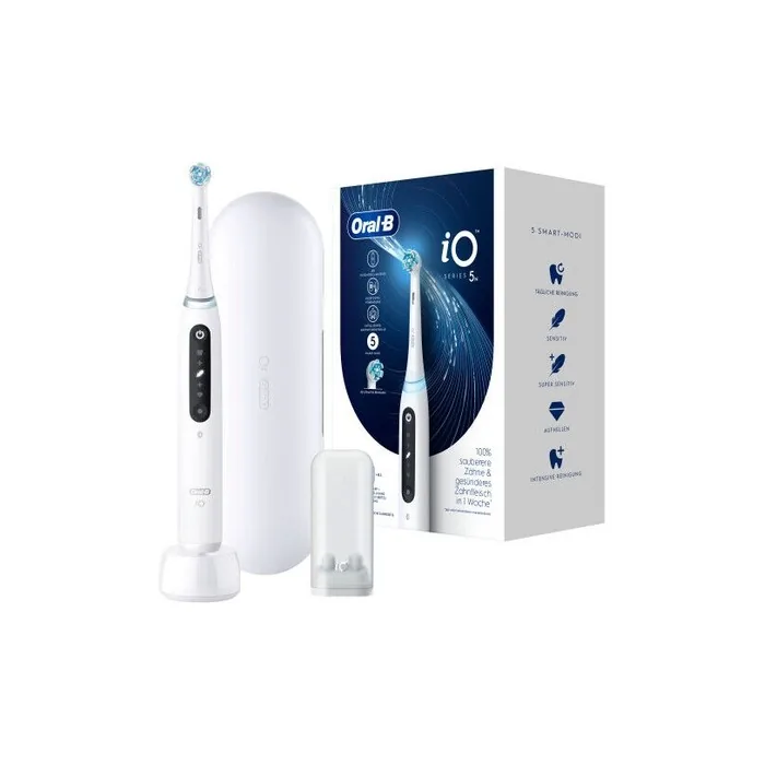Oral-B iO 5 Series 5 Electric Toothbrush with 5 Cleaning Modes and LED Display