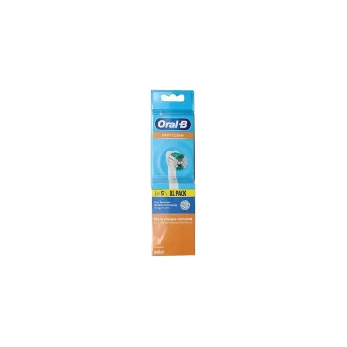 Oralb Easy Clean Brush Heads Pack Of 5