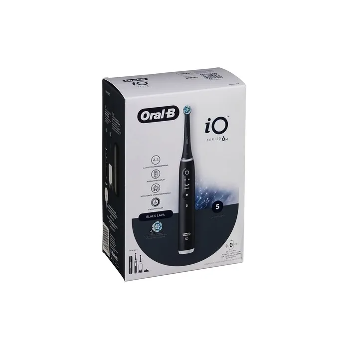 Oral-B iO Series 6 Electric Toothbrush - Black Lava