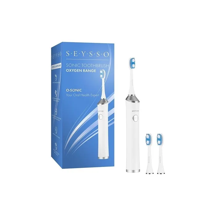 Seysso Oxygen O-Sonic Sonic Toothbrush White 96000 Sonic Vibrations