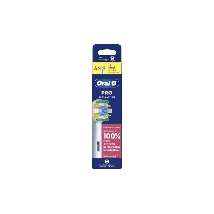 Oral-B Electric Toothbrush Replacement Heads Pro Flex 4 Pack