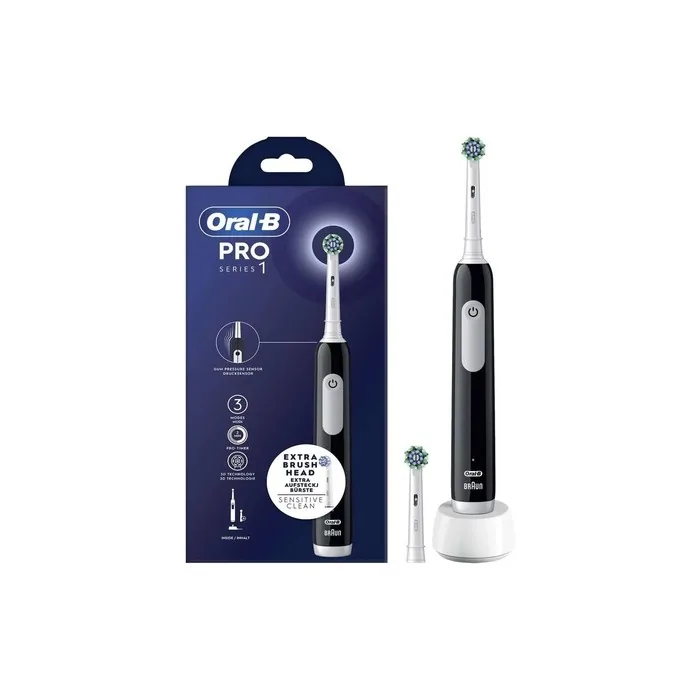 Oral-B Pro Series 1 Adult Oscillating Toothbrush Black White