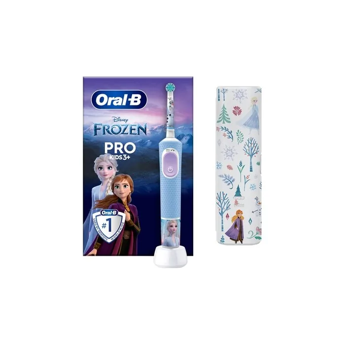 Oralb Pro Kids 3 Frozen Electric Toothbrush With Case