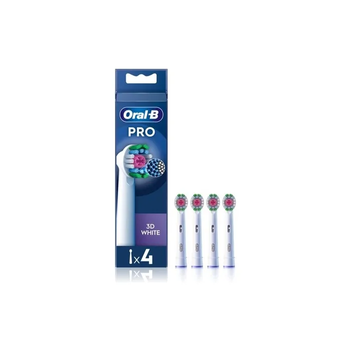 Oralb Replaceable Toothbrush Heads Eb184 3d White Pro Heads